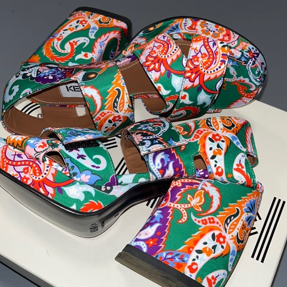 BNIB Statement Kenzo “AORI” platform sandal - Picture 4 of 4